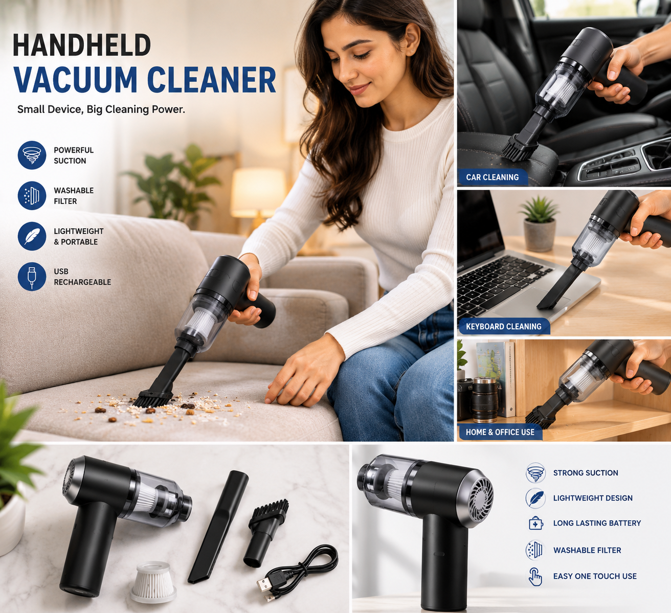 Handheld Vacuum Cleaner